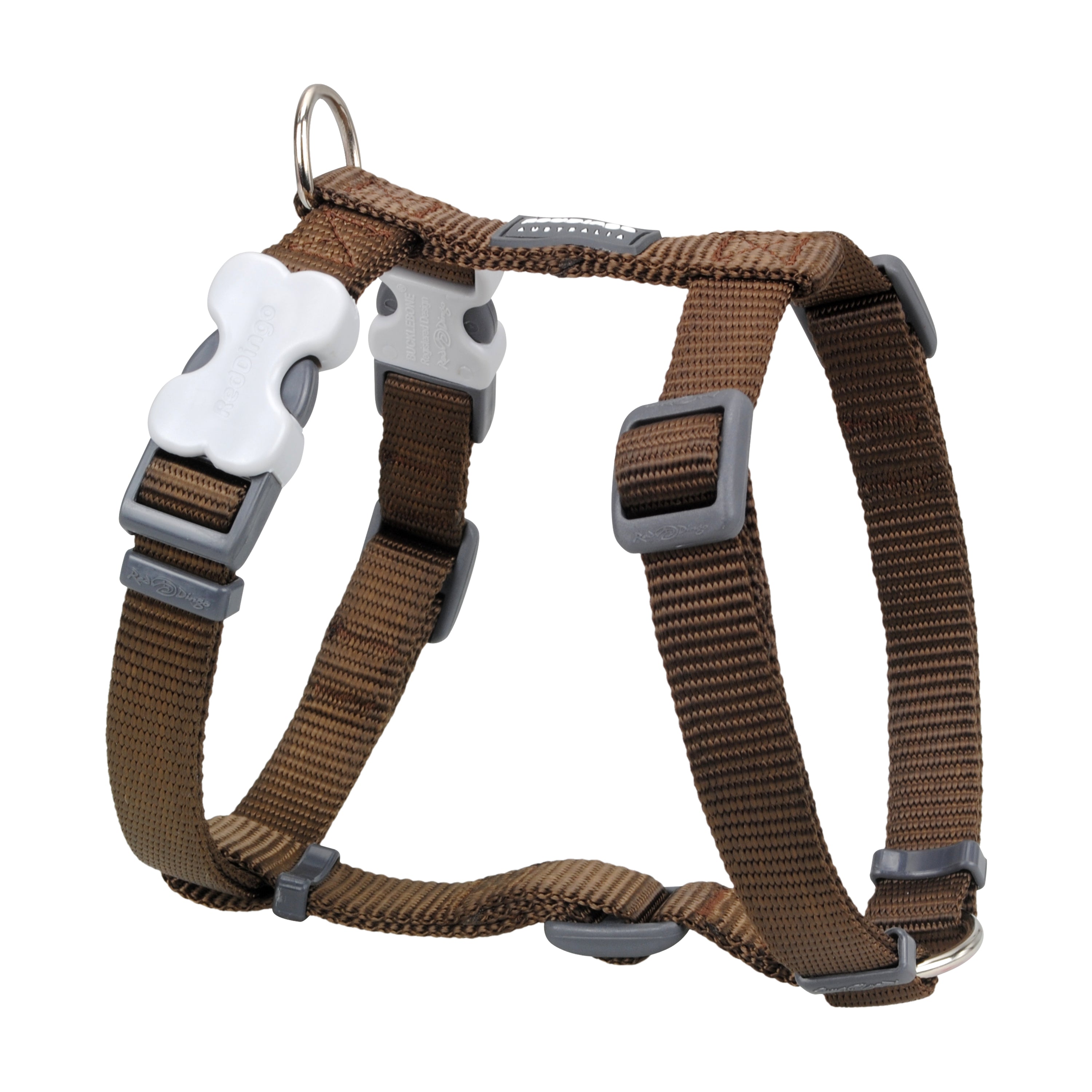A brown harness for little dogs