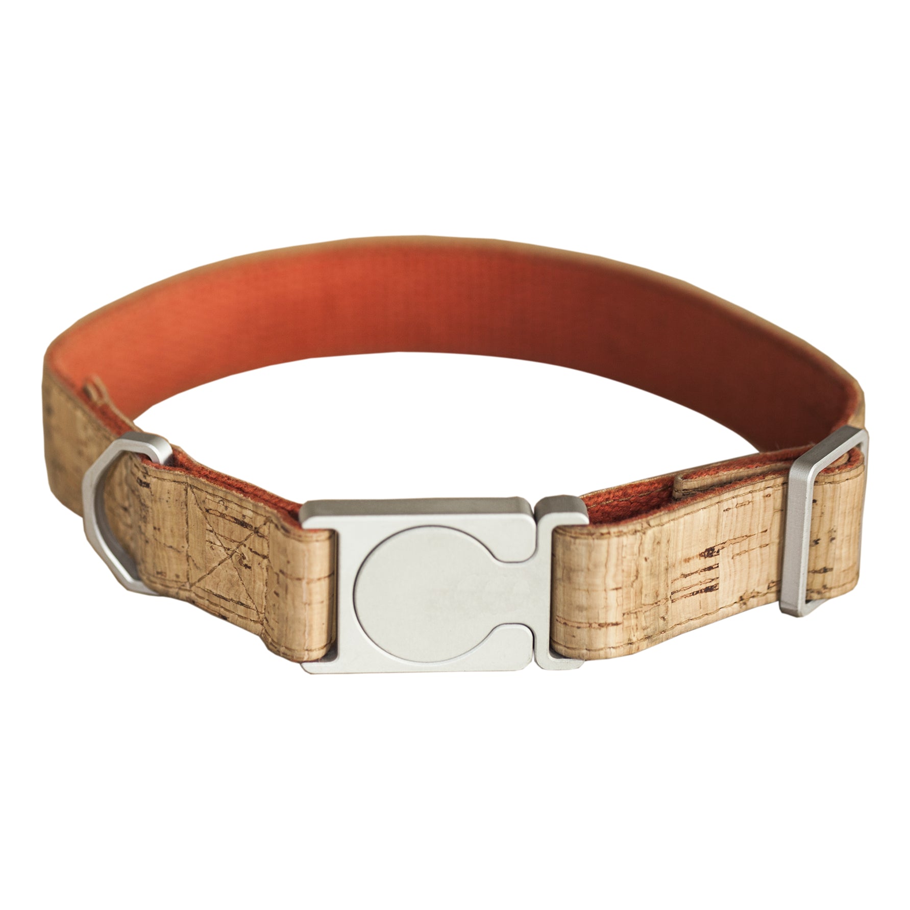 Orange collar for small pets