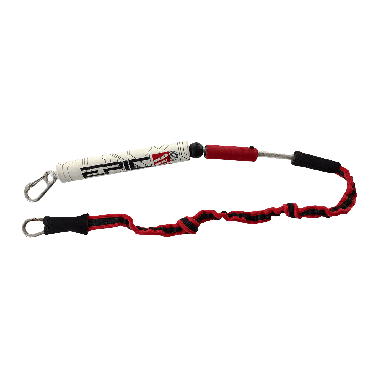 An elastic dog leash