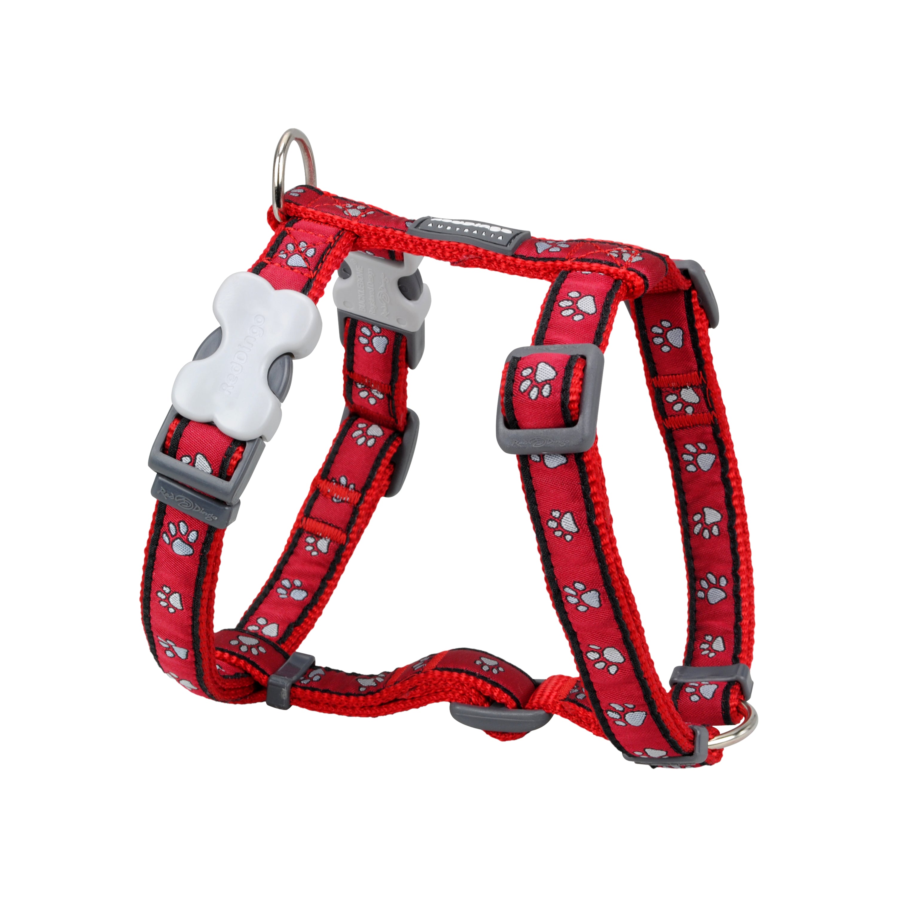 A red harness for little dogs